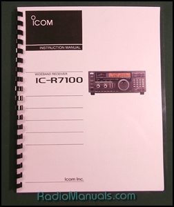 Icom IC-R7100 Instruction Manual